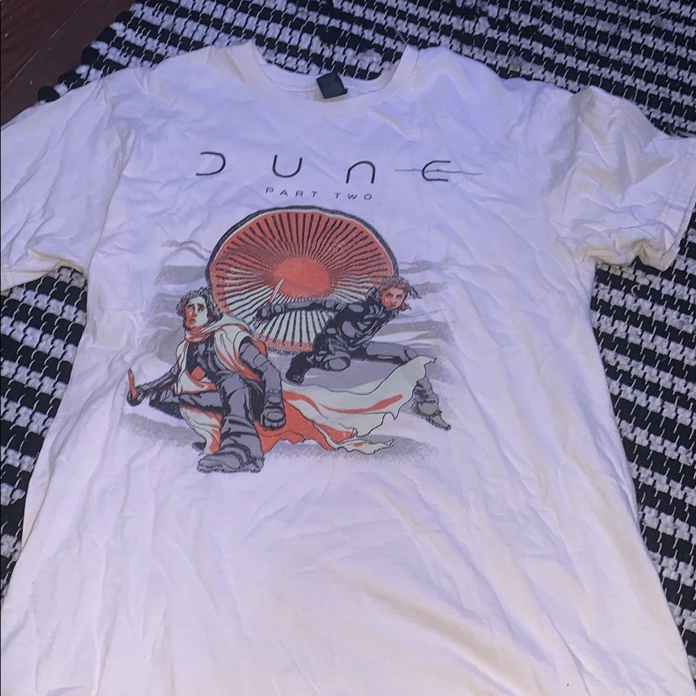 Dune Graphic White T-Shirt